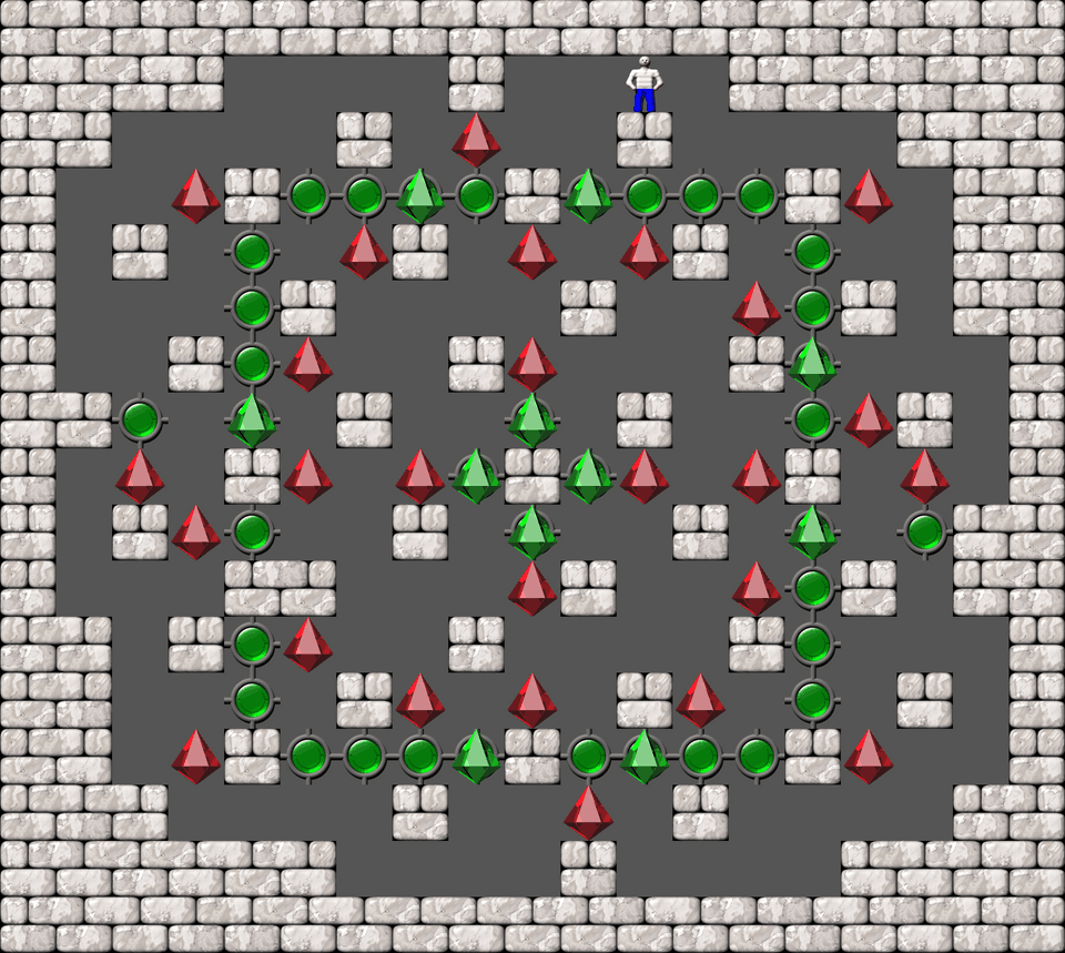 Сокобан Bugs509 collection уровень 420